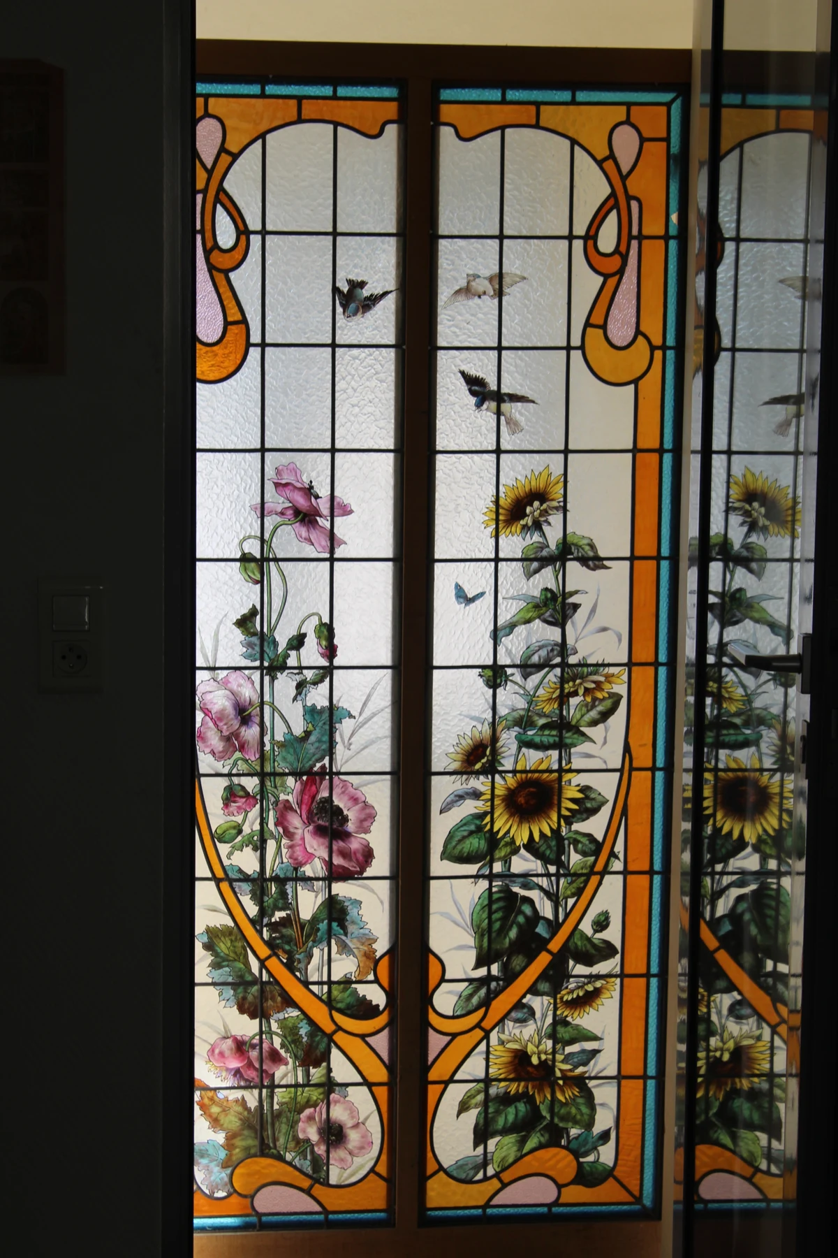 Porte florale en images